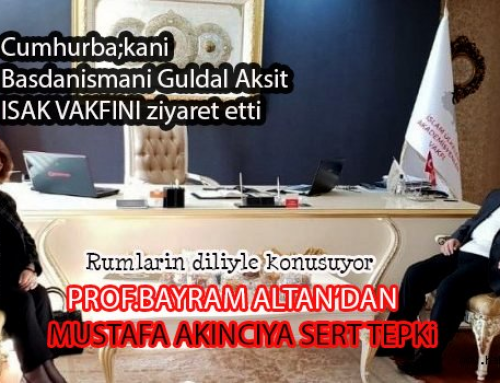 Prof. Bayram Altan’dan KKTC Cumhurbaşkanı Mustafa Akıncı’ya sert tepki